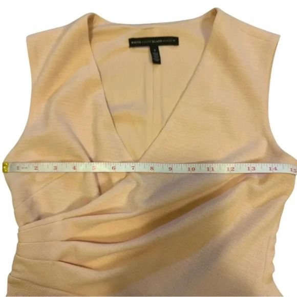 White House Black Market Pink Knit Sheath Dress Size 2 - Picture 5 of 10